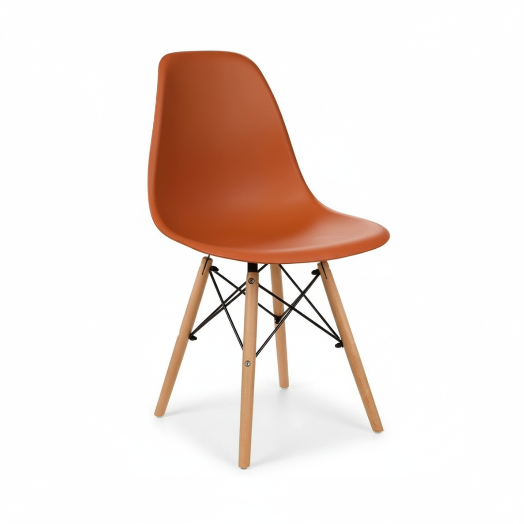 【Dirp Chair】 TARPtoTARP× basta_redskapet CADEIRA RED EAMES PORTO CA100-TC TERRACOTA (10537) — Maré Móveis